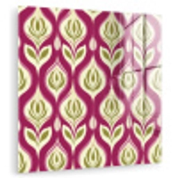 Retro - Floraal - Paars plexiglas 5mm klein 11 -zzzproduct_nieuw