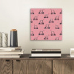Golfkar - Retro - Roze aluminium wit klein 46 -sfeer1