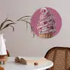 Softijs - Edelstenen - Roze - Hoorntje Akoestische PET Vilt - Rond klein -sfeer3