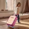 Madeliefjesmania perzik Kinderkoffer - Roze klein -sfeer1