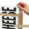 Zwart - Vintage - Cheese - Japandi Light Box met kabel (Wandlamp) klein -USP_websiteprintNL
