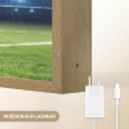 Voetbal - Stadion - Bal - Jongens Light Box met batterij (Wandlamp kind) middel -USP_websiteoplaadbaarDE