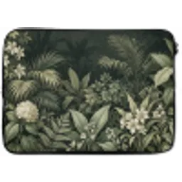 Jungle - Bladeren - Botanisch - Groen laptophoes neopreen klein -zkaufland3dotto