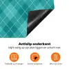 Patroon - Ruiten - Blauw Inductie beschermer vinyl 3mm klein 276 -zzzzzzz-td-onderkant
