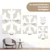 Sneeuw - Japandi - Winter - Decoratie tuinposter los doek klein -Xsfeer9_DE