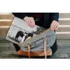 Vrouw - Paard - Artistiek laptophoes neopreen klein -tas