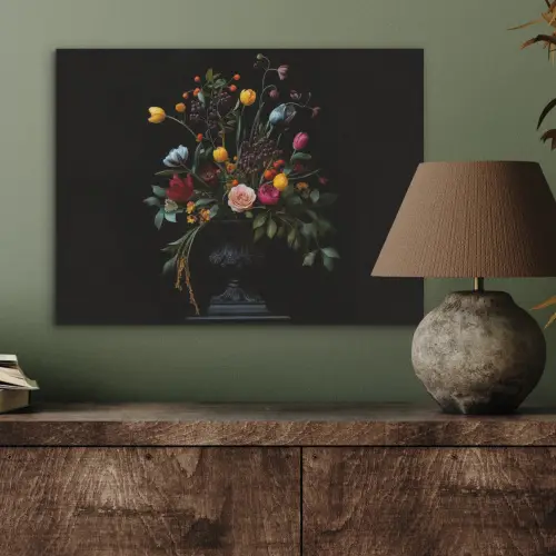 Klassiek - Vaas - Boeket - Bloemen PET vilt klein -sfeer2