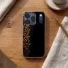 Koffiebonen - Zwart - Eenvoudig Telefoonhoesje iPhone 17 Pro klein -sfeer1