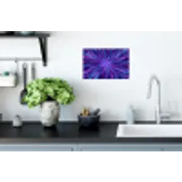 Dynamisch - Ruimte - Kleurrijk Muursticker klein -keuken