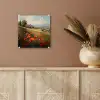Klaprozen - Rood - Heuvels - Landschap plexiglas 5mm klein -sfeer5