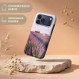 Lavendel - Landschap - Sereen - Paars Toughcase MagSafe Apple iPhone 17 Pro Max klein -USP_RandenV_NL