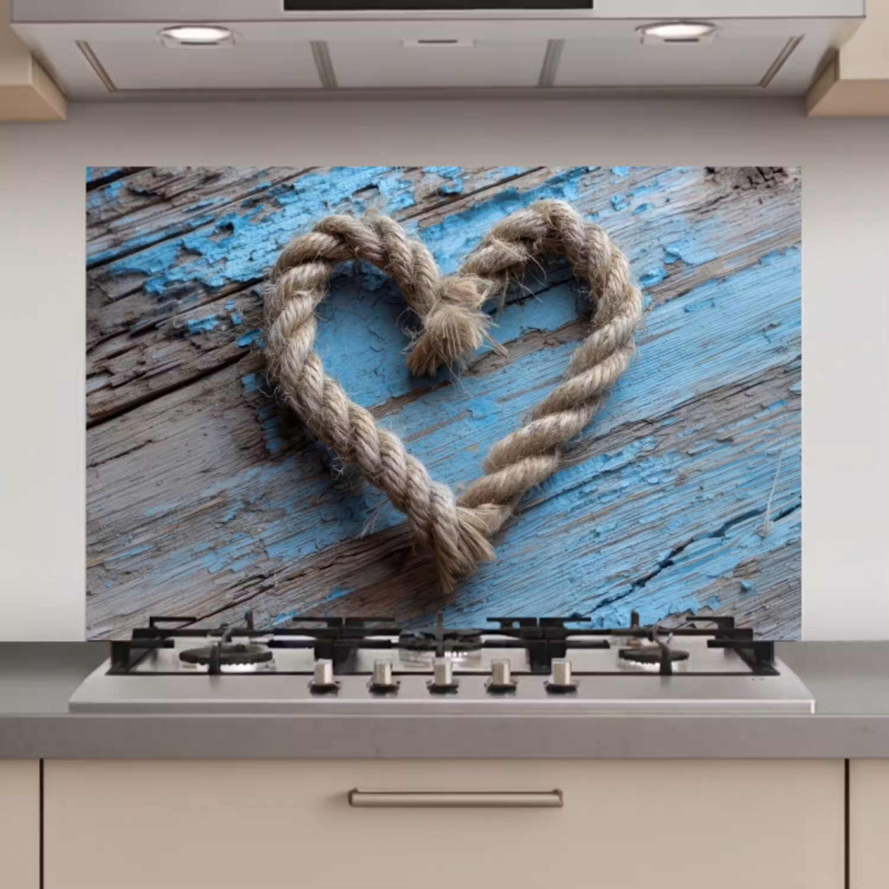 Hart - Touw - Hout - Rustiek keuken achterwand spatscherm klein -3d_website