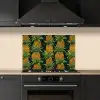 Illustratie - Patroon - Ananas keuken achterwand spatscherm klein 900 -sfeer1