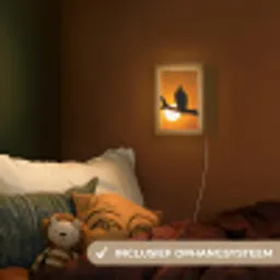 Gier - Tak - Zon - Oranje Light Box met kabel (Kinderlampje) klein -sfeer5_kind