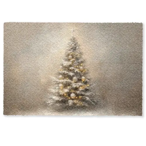 Kerst - kerstboom - Sneeuw - Art Deurmat klein -zkaufland3d