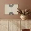 Geometrische bogen - Minimalistisch - Symmetrisch PET vilt klein -sfeer4