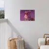 Panter - Zonnebril - Kauwgombel - Roze tuinposter los doek klein -sfeer8