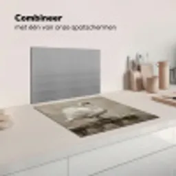 Zwaan - Elegant - Dieren - Wit Inductie beschermer vinyl 3mm middel -wsfeer7_website