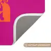 Oh la la - Roze - Oranje - Gestapelde letters Badmat klein -USP_AntislipNL
