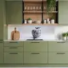 Appel - Blauw - Klassiek keuken achterwand 2 middel -sfeer3