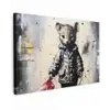Muisje - Rood - Graffiti canvas 2cm klein -z3d