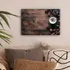 Winter - Houtlook - Stilleven canvas 2cm klein -sfeer1