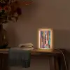 Abstract - Figuren - Kleurrijk Light Box met kabel (Tafellamp) klein -sfeer4