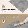 Beton - Grijs - Patronen Inductie beschemer met haakjes klein 777 -ky-schoon-nl