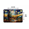 Hemel - Sterren - Mozaïek - Huizen Placemat vinyl groot -specs