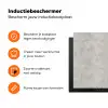 Grijs - Beton - Industrieel Inductie beschermer vinyl 3mm klein 276 -zzzzzzz-td-ups