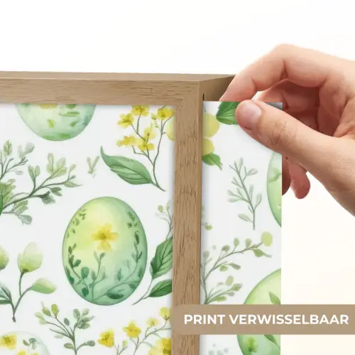 Patroon - Groen - Eieren Light Box met batterij (Wandlamp) middel -USP_websiteprintNL