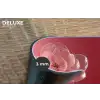 Sierlijk - Bloem - Roze - Glazen Placemat vinyl groot -closeup