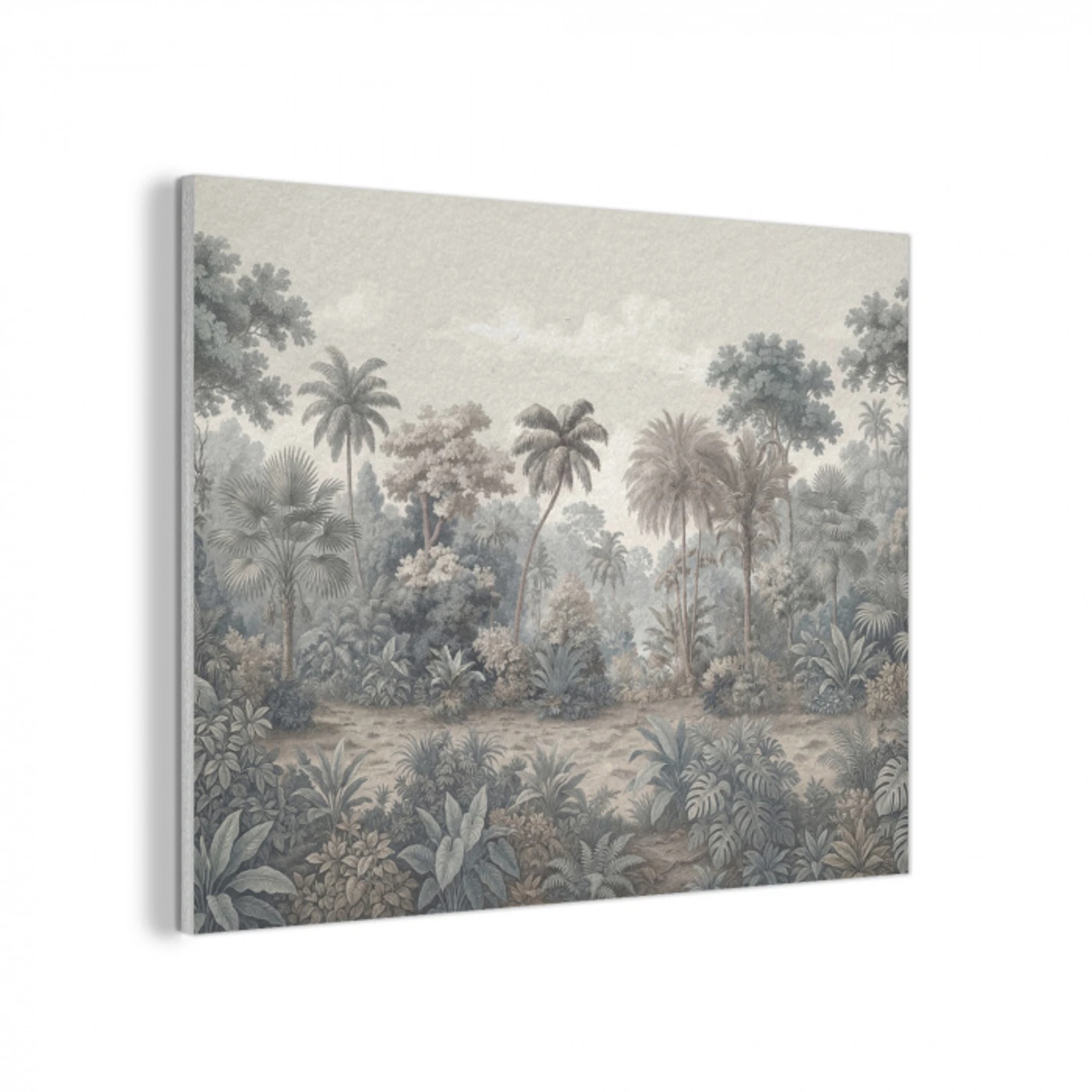 Tropisch - Landschap - Illustratie PET vilt klein -3d