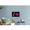 Man - Tekst - Neon Muursticker klein -plant