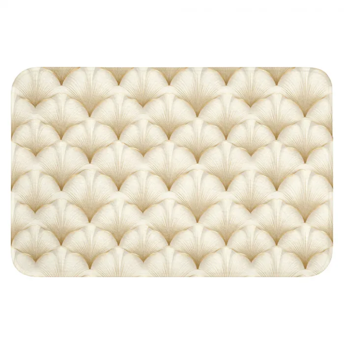 Waaier - Motief -  Goud WCmat klein 1009 -3d