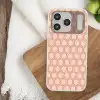 Lichtroze - Patroon - Symmetrisch Telefoonhoesje iPhone 17 Pro klein 878 -sfeer1