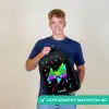 Neon controller op zwart Rugzak - Zwart middel -sfeer7_NL