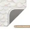 Schubben - Wit - Elegant WCmat klein 1009 -USP_AntislipNL