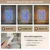 Abstract - Bloem - Blauw Light Box met kabel (Tafellamp) klein 925 -USP_lichtkleurNL