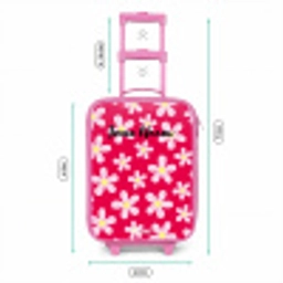 Madeliefjesmania hotpink Kinderkoffer - Roze klein -productfoto_formaten
