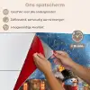 Kerstwonder - Winteravond - Kleurrijk keuken achterwand spatscherm klein -spatscherm_NL