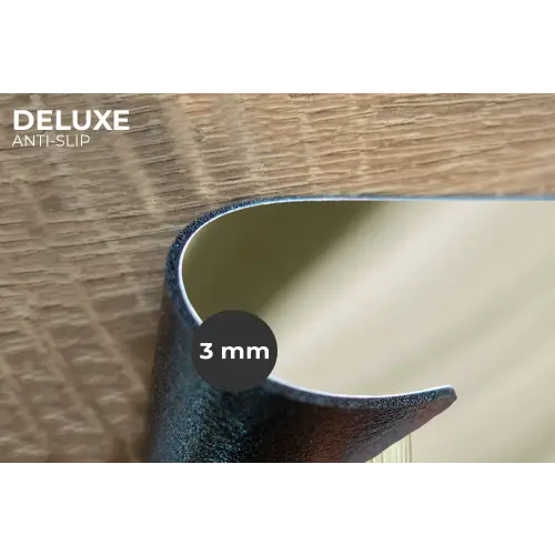 Matcha - Glas - Groen - Minimalistisch Placemat vinyl groot -closeup