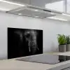 Olifant - Dier - Portret keuken achterwand spatscherm klein -3d_schuin
