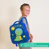 Dino - Ruimte - Planeten Kinderrugzak - Blauw middel -sfeer3_NL