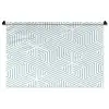 Geometrie - Lijn - Groen - Patroon Wandkleed katoen middel 269 -zz3d