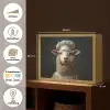 Schaap - Wol - Kok Light Box met batterij (Wandlamp) middel -USP_websiteoverzichtNL