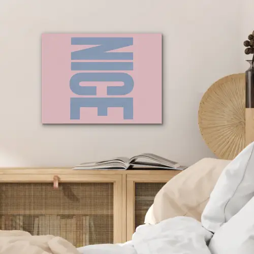 Nice - Paars - Roze PET vilt klein -sfeer3