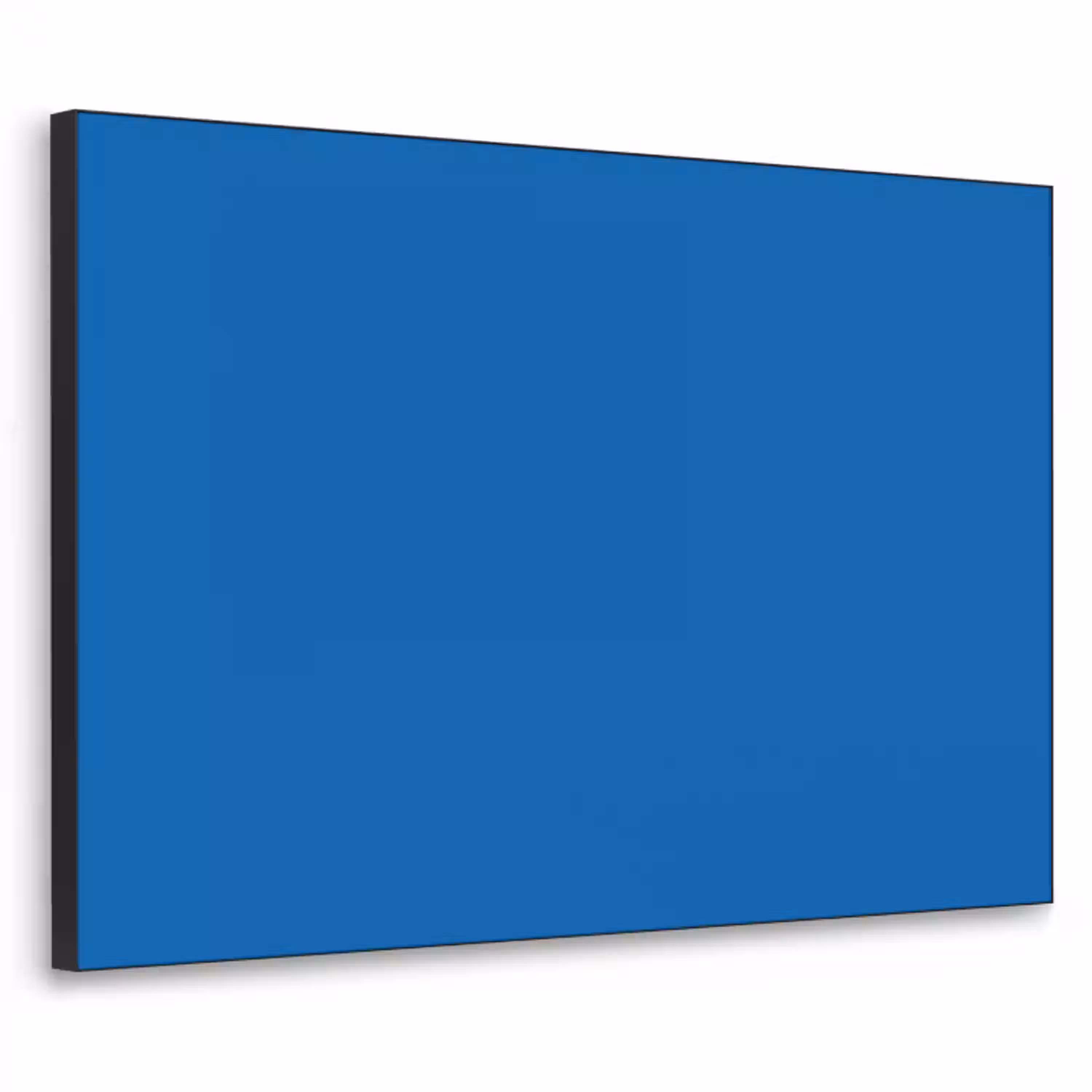 Classic - Azure - Blauw Textielframe zwart klein 947 -3d