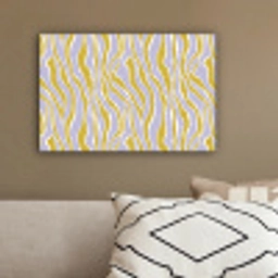 Zebra - Modern - Meerkleurig canvas 2cm klein 34 -sfeer3