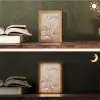Amandelbloesem - Kunst - Van Gogh - Pastel Light Box met kabel (Tafellamp) klein -sfeer3